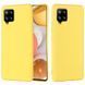 Захисний чохол Liquid Case Full Cover для Samsung Galaxy A42 5G Жовтий