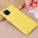 Захисний чохол Liquid Case Full Cover для Samsung Galaxy A42 5G Жовтий