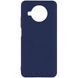 Защитный чехол Liquid Case Full Cover для Xiaomi Mi 10T Lite / Redmi Note 9 Pro 5G  Dark Blue