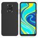Захисний чохол Liquid Case Full Cover для Xiaomi Redmi Note 9 Pro / Redmi Note 9S / Redmi Note 9 Pro Max Чорний