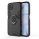 Защитный чехол Strong Guard Ring для Huawei P40 Lite Черный