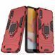 Защитный чехол Strong Guard Ring для Samsung A015F Galaxy A01 Красный