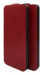 Чохол з натуральної шкіри Genuine Leather Flip для Xiaomi Mi 10 Lite Червоний