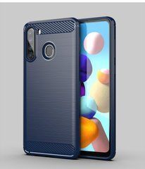 Защитный чехол iPaky Slim TPU для Samsung A215 Galaxy A21 Синий