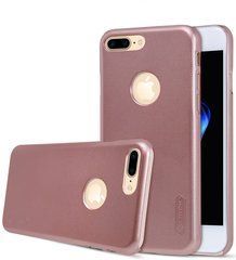 Защитный чехол Nillkin Frosted Shield для iPhone 7 Plus / iPhone 8 plus Розовый