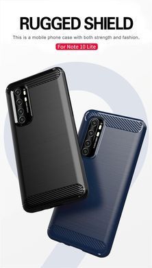Защитный чехол Slim TPU для Xiaomi Mi Note 10 Lite Серый