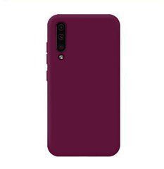 Защитный чехол Liquid Case Full Cover для Samsung A505F Galaxy A50 / A507F Galaxy A50s / A307F Galaxy A30s Малиновый
