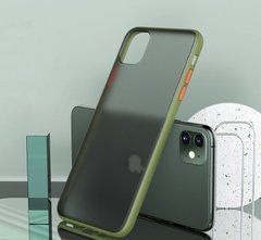 Захисний чохол Сolor Buttons для iPhone 11 Зелений