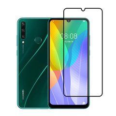 Защитное стекло Full Glue для Huawei Y6p / Honor 9A Черный