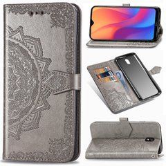 Чехол-книжка Art Book для Xiaomi Redmi 8A Серый