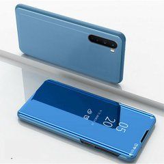 Чохол-книжка Clear View Mirror для OnePlus Nord Синій