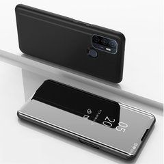 Чехол-книжка Clear View Mirror для Oppo A53 / A32 / A33 Черный
