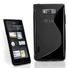 Чохол TPU S-line для LG P705 Optimus L7 Чорний