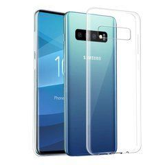 TPU чехол Strong Clear 0,5mm для Samsung G975F Galaxy S10 Plus Прозрачный