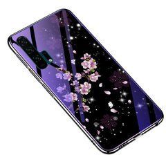 Захисний чохол Fantasy з глянцевими торцями для Huawei Honor 20 Pro (цвітіння) Фіолетовий
