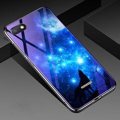 Захисний чохол Fantasy з глянцевими торцями для Xiaomi Redmi 6A (місяць) Блакитний