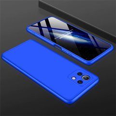 Защитный чехол GKK Full 360 для Xiaomi Mi 11 Lite / Mi 11 Lite 5G / 11 Lite 5G NE Синий