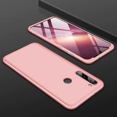 Захисний чохол GKK Full 360 для Xiaomi Redmi Note 8 / Note 8 2021 Рожевий