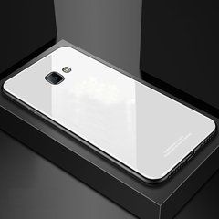 Захисний чохол Glass для Samsung J415 Galaxy J4 Plus 2018 Білий