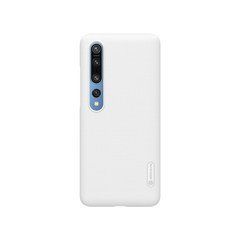 Защитный чехол Nillkin Frosted Shield для Xiaomi Mi 10 / Mi 10 Pro Белый