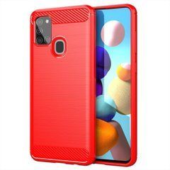 Защитный чехол Slim TPU для Samsung A217F Galaxy A21s Красный
