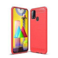 Защитный чехол Slim TPU для Samsung Galaxy M21s Красный