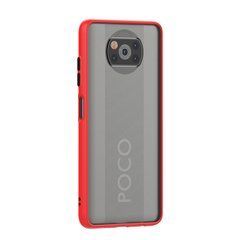 Захисний чохол Сolor Buttons для Xiaomi Poco X3 / X3 NFC / X3 Pro Червоний