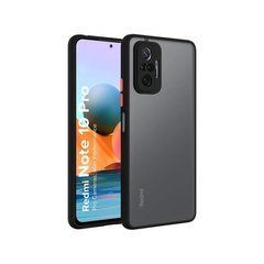 Защитный чехол Сolor Buttons для Xiaomi Redmi Note 10 Pro / 10 Pro Max Черный