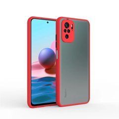 Защитный чехол Сolor Buttons для Xiaomi Redmi Note 10 / Redmi Note 10S / Poco M5s Красный