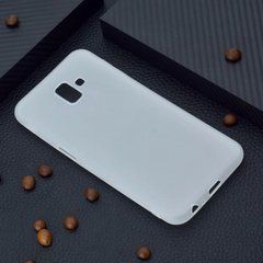 Защитный чехол TPU Matte для Samsung J610 Galaxy J6 Plus 2018 Белый