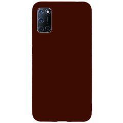 Захисний чохол TPU Softon для Oppo A52 / A72 / A92 Бордовий