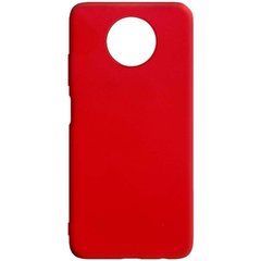 Защитный чехол TPU Softon для Xiaomi Redmi Note 9 5G / Note 9T Красный