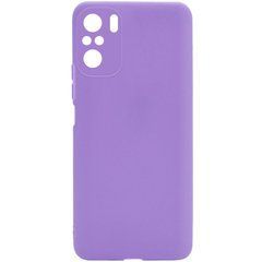 Захисний TPU чохол Softon Full Camera для Xiaomi Redmi Note 10 / Redmi Note 10S / Poco M5s Бузковий
