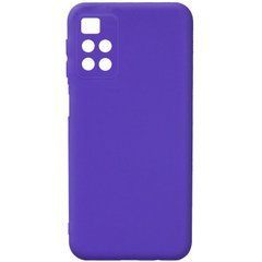 Захисний чохол Liquid Case Full Camera для Xiaomi Poco M4 Pro 5G Фіолетовий