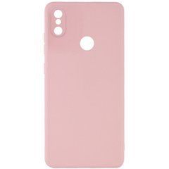 Защитный TPU чехол Softon Full Camera для Xiaomi Redmi Note 5 Pro Розовый