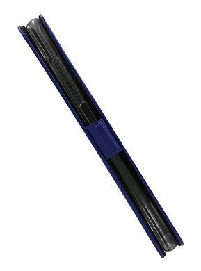 Чехол из натуральной кожи Genuine Leather PRO для Xiaomi Redmi Note 9 4G / Redmi 9 Power / Redmi 9T / Poco M3 Фиолетовый