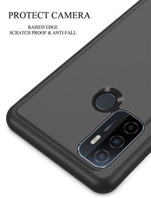 Чехол-книжка Clear View Mirror для Oppo A53 / A32 / A33 Черный