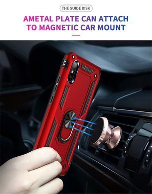 Захисний чохол Kvadrat Ring для Xiaomi Redmi 9A Червоний