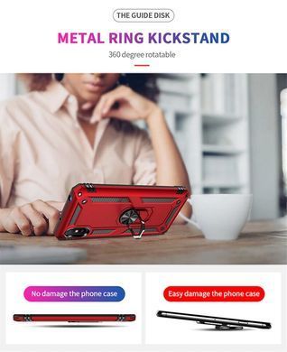 Захисний чохол Kvadrat Ring для Xiaomi Redmi 9A Червоний