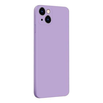 Защитный чехол Liquid Case Full Camera для iPhone 13 (6.1") Сиреневый