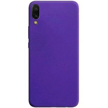 Захисний чохол TPU Softon для Huawei Y6 Pro 2019 (без вырез под сканер) / Huawei Y6 2019 / Huawei Honor 8A Фіолетовий