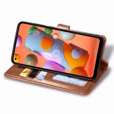 Чехол-книжка Polera Book для Samsung A115F Galaxy A11 / Galaxy M11 Коричневый
