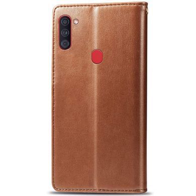 Чехол-книжка Polera Book для Samsung A115F Galaxy A11 / Galaxy M11 Коричневый