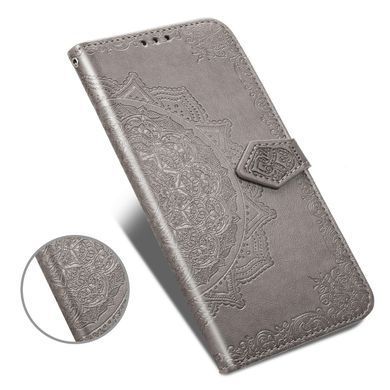Чехол-книжка Art Book для Xiaomi Redmi 8A Серый