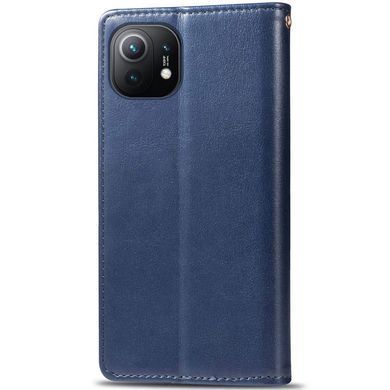 Чехол-книжка Polera Book для Xiaomi Mi 11 Синий