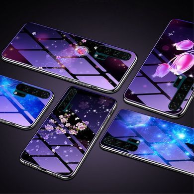 Захисний чохол Fantasy з глянцевими торцями для Huawei Honor 20 Pro (цвітіння) Фіолетовий