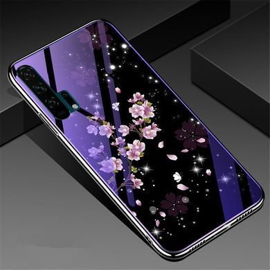 Захисний чохол Fantasy з глянцевими торцями для Huawei Honor 20 Pro (цвітіння) Фіолетовий