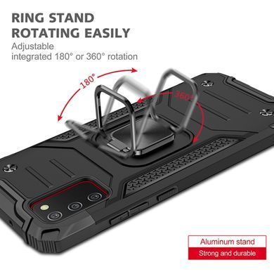 Защитный чехол Senor Ring для Samsung A025 Galaxy A02s Черный