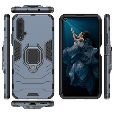 Защитный чехол Strong Guard Ring для Huawei Honor 20 / Nova 5T Navy
