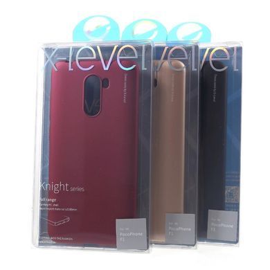 Защитный чехол X-level Knight для Xiaomi Pocophone F1 Бордовый